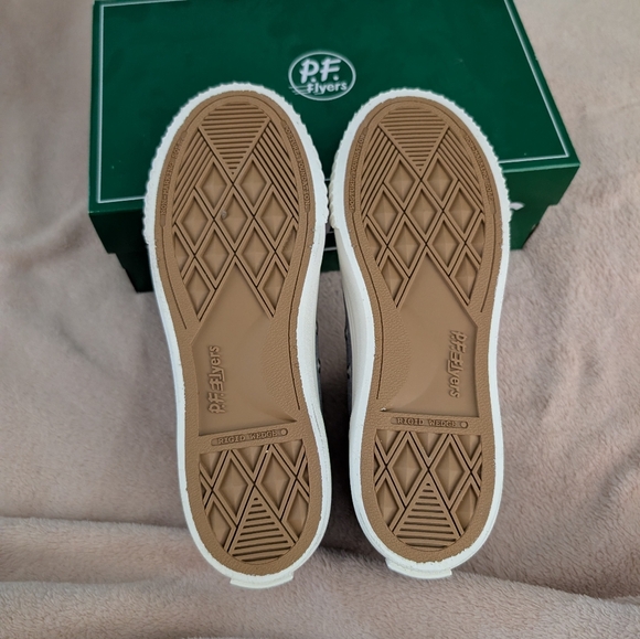 NWT PF Flyers Center Hi Canvas Sneakers In Ultimate Gray Mens 8 / Women's 9.5 - Picture 13 of 14